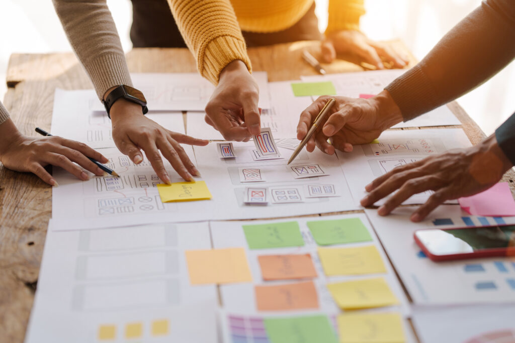 a ux design team is a confluence of user research, ux, ui design